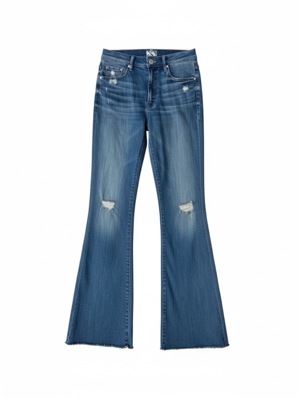 Mother The Weekender Fray Graffiti Girl High Rise Flare Jeans, 27